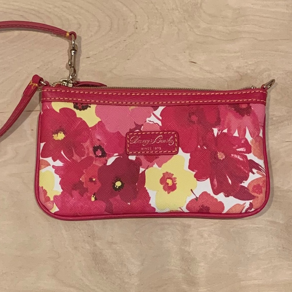 Dooney & Bourke Somerset Watercolor Wristlet - Picture 2 of 8